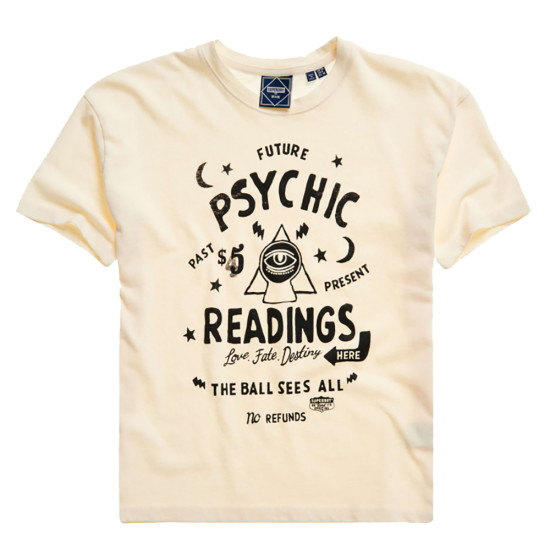 Superdry Γυναικεία κοντομάνικη μπλούζα Workwear Graphic Oversized T-Shirt